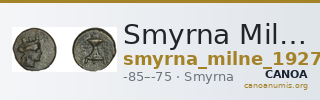 Smyrna Milne 1927 Period XV N — CANOA