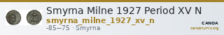Smyrna Milne 1927 Period XV N — CANOA