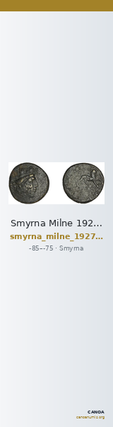 Smyrna Milne 1927 Period XV O — CANOA
