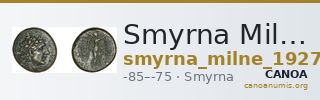 Smyrna Milne 1927 Period XV P — CANOA