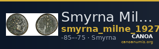 Smyrna Milne 1927 Period XV P — CANOA