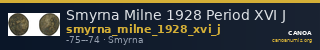 Smyrna Milne 1928 Period XVI J — CANOA