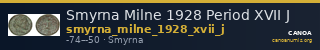 Smyrna Milne 1928 Period XVII J — CANOA