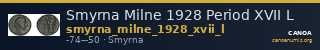Smyrna Milne 1928 Period XVII L — CANOA