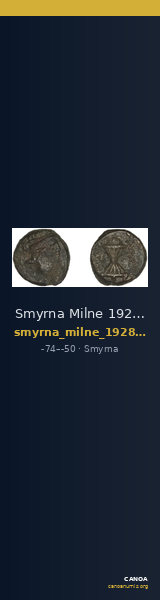 Smyrna Milne 1928 Period XVII N — CANOA