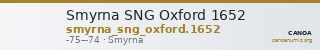 Smyrna SNG Oxford 1652 — CANOA