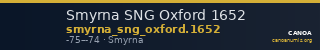 Smyrna SNG Oxford 1652 — CANOA