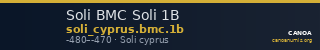 Soli BMC Soli 1B — CANOA