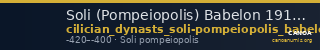 Soli (Pompeiopolis) Babelon 1910 544 — CANOA