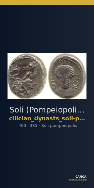 Soli (Pompeiopolis) Babelon 1910 545-62 — CANOA
