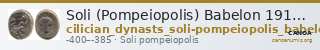 Soli (Pompeiopolis) Babelon 1910 545-62 — CANOA
