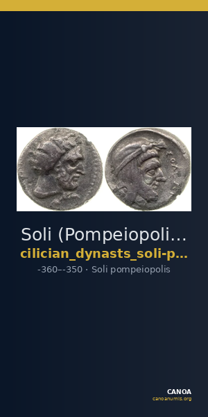 Soli (Pompeiopolis) Babelon 1910 563-6 — CANOA