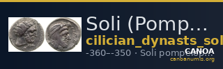 Soli (Pompeiopolis) Babelon 1910 563-6 — CANOA