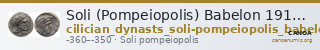 Soli (Pompeiopolis) Babelon 1910 563-6 — CANOA
