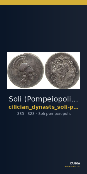 Soli (Pompeiopolis) BMC Soli 28-33 — CANOA