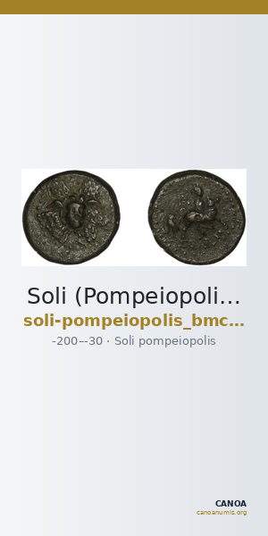 Soli (Pompeiopolis) BMC Soli 35-6 — CANOA