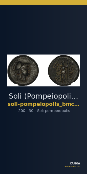 Soli (Pompeiopolis) BMC Soli 37-8 — CANOA