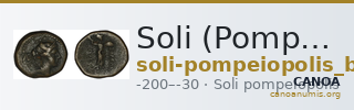Soli (Pompeiopolis) BMC Soli 39-40 — CANOA