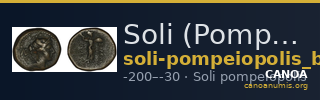 Soli (Pompeiopolis) BMC Soli 39-40 — CANOA