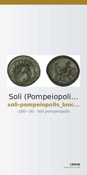 Soli (Pompeiopolis) BMC Soli 45 — CANOA