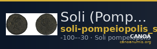 Soli (Pompeiopolis) SNG Copenhagen Soli 242 — CANOA