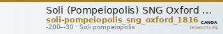 Soli (Pompeiopolis) SNG Oxford 1816 — CANOA