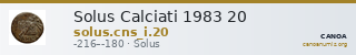 Solus Calciati 1983 20 — CANOA