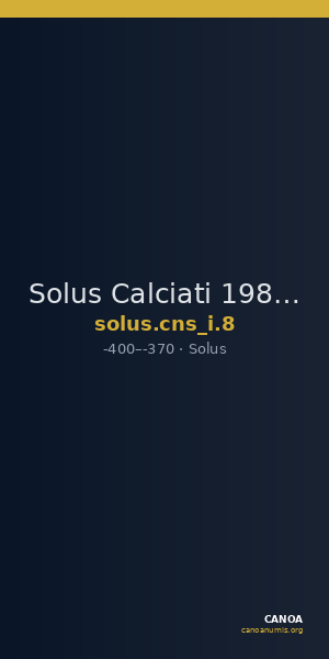 Solus Calciati 1983 8 — CANOA