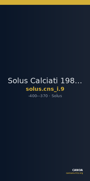 Solus Calciati 1983 9 — CANOA