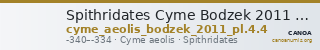Spithridates Cyme Bodzek 2011 pl. 4.4 — CANOA