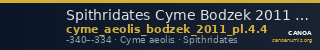 Spithridates Cyme Bodzek 2011 pl. 4.4 — CANOA