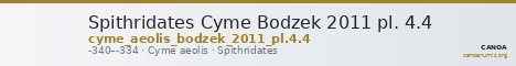 Spithridates Cyme Bodzek 2011 pl. 4.4 — CANOA