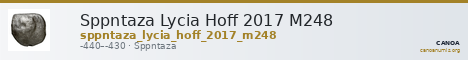Sppntaza Lycia Hoff 2017 M248 — CANOA
