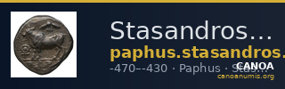 Stasandros of Paphos Paphos BMC Paphus 17-38 — CANOA
