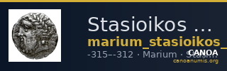 Stasioikos II of Marium Marium BMC Marium 5 — CANOA