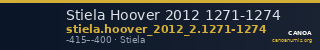 Stiela Hoover 2012 1271-1274 — CANOA