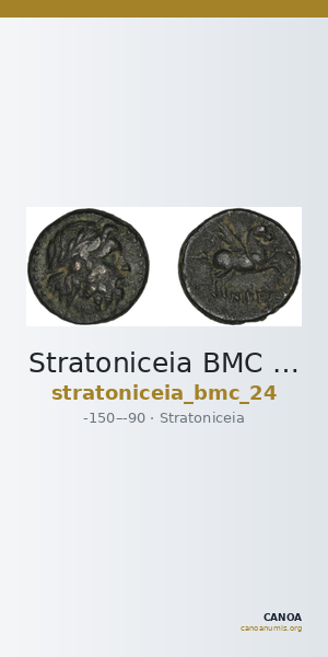 Stratoniceia BMC Stratoniceia 24 — CANOA