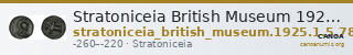 Stratoniceia British Museum 1925.1.5.78 — CANOA