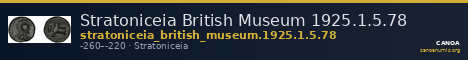 Stratoniceia British Museum 1925.1.5.78 — CANOA
