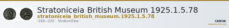 Stratoniceia British Museum 1925.1.5.78 — CANOA