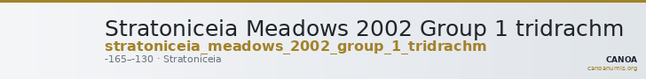 Stratoniceia Meadows 2002 Group 1 tridrachm — CANOA