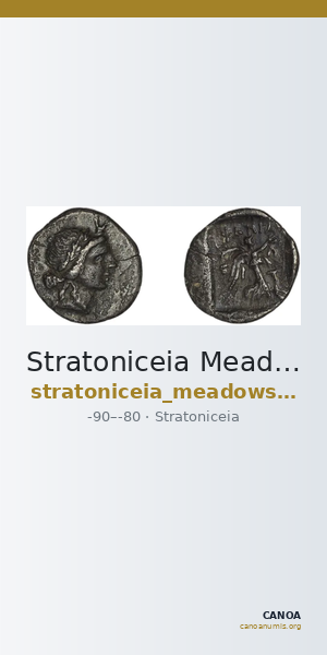 Stratoniceia Meadows 2002 Group 3 drachm — CANOA