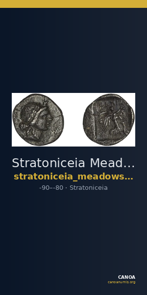 Stratoniceia Meadows 2002 Group 3 drachm — CANOA