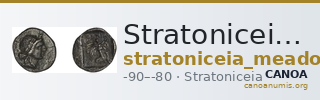Stratoniceia Meadows 2002 Group 3 drachm — CANOA