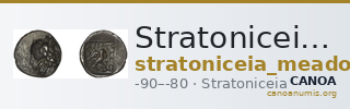 Stratoniceia Meadows 2002 Group 3 hemidrachm — CANOA