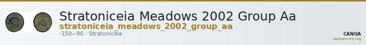 Stratoniceia Meadows 2002 Group Aa — CANOA