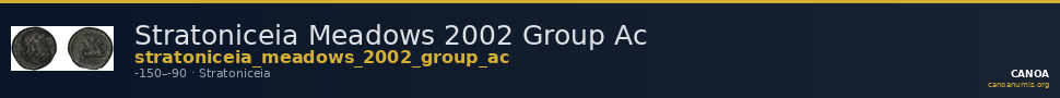 Stratoniceia Meadows 2002 Group Ac — CANOA