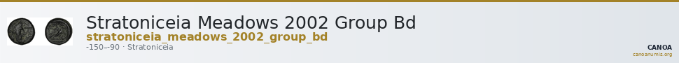Stratoniceia Meadows 2002 Group Bd — CANOA