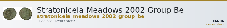 Stratoniceia Meadows 2002 Group Be — CANOA