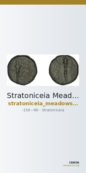 Stratoniceia Meadows 2002 Group Bf — CANOA